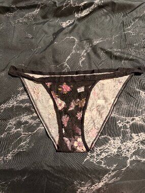Stylish cotton bikini panties, size S